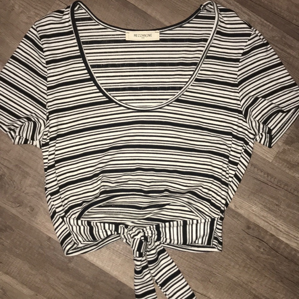 Stripe crop top